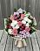 Букет цветов из: Альстромерии, Гвоздики, Розы и Хризантемы в Эвенске
