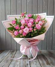 Букет Розовый кустик #REPLACE_PRED# Эвенске