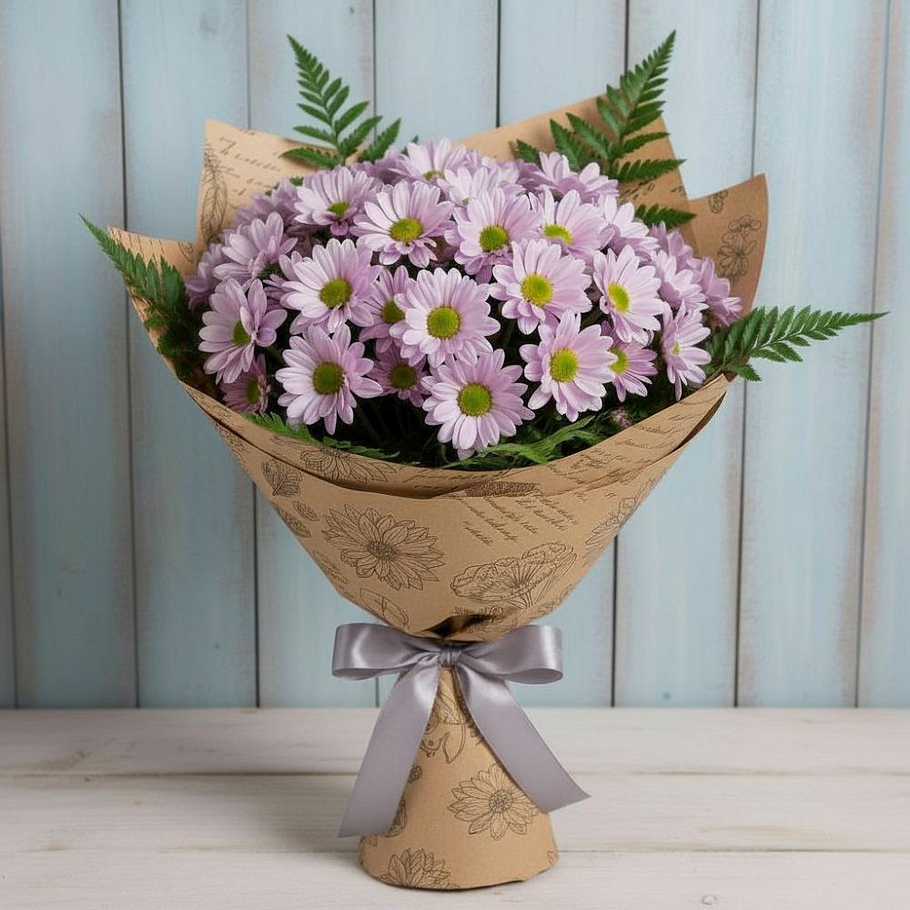 Букет цветов из: Хризантемы в Эвенске