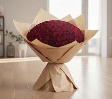 Букет 101 Красная роза #REPLACE_PRED# Эвенске