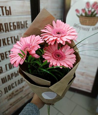 Букет цветов из: Герберы в Эвенске