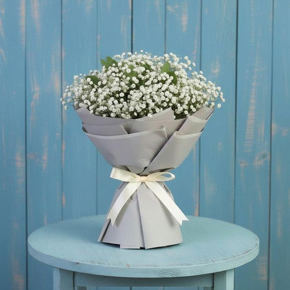 Букет цветов из: Гипсофила в Эвенске