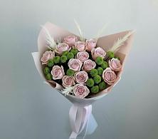 Букет цветов из:  Розы и Хризантемы в Эвенске