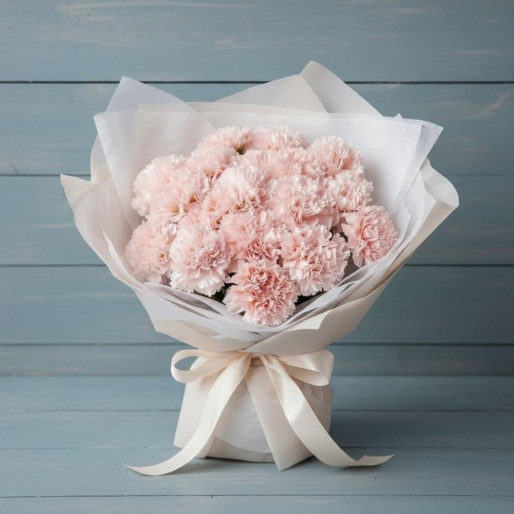 Букет цветов из: Гвоздики в Эвенске