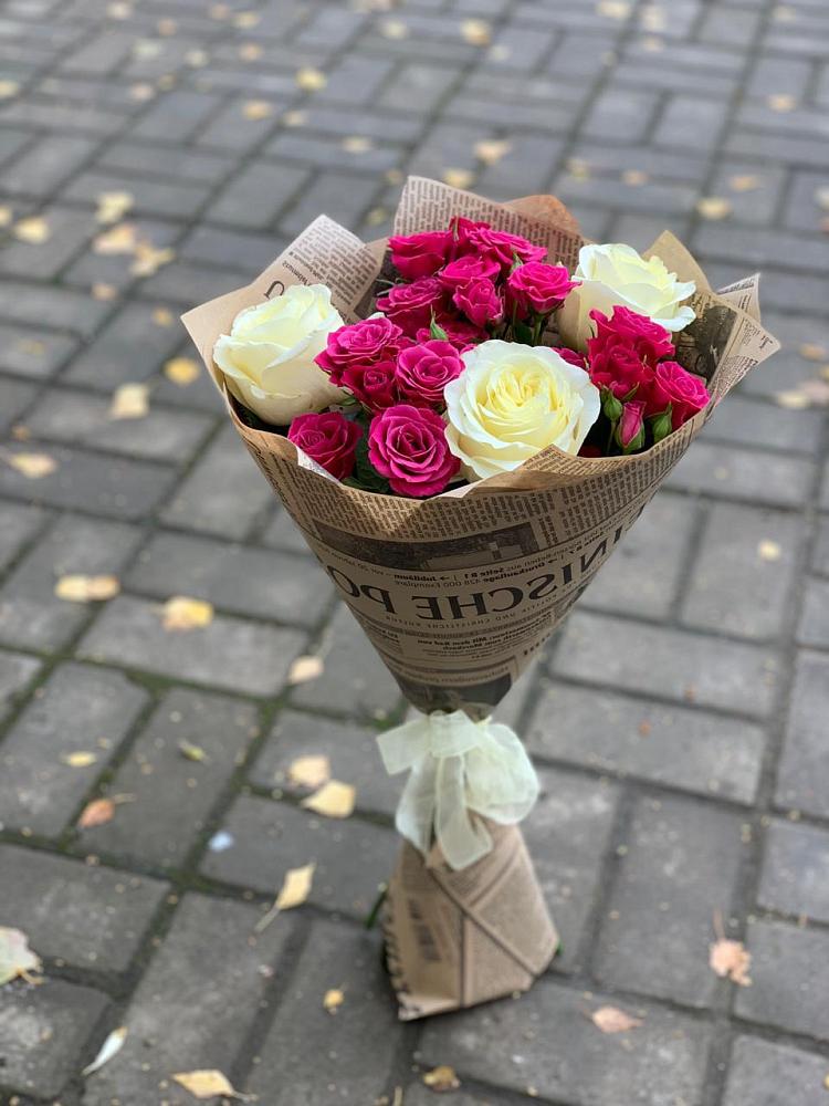 Букет цветов из: Розы в Эвенске